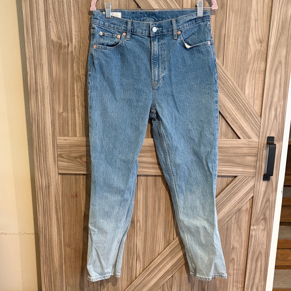 GAP Classic Blue Straight Leg Jeans